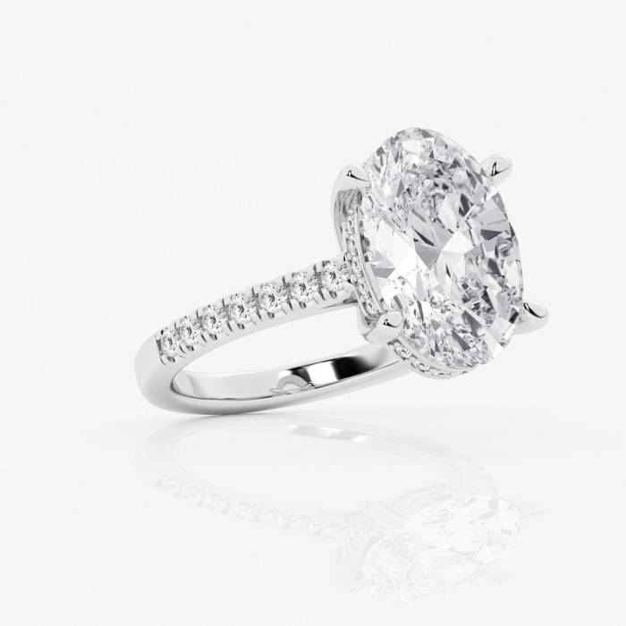 triangle diamond rings