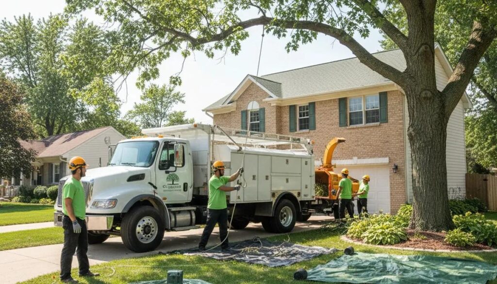 large tree removal